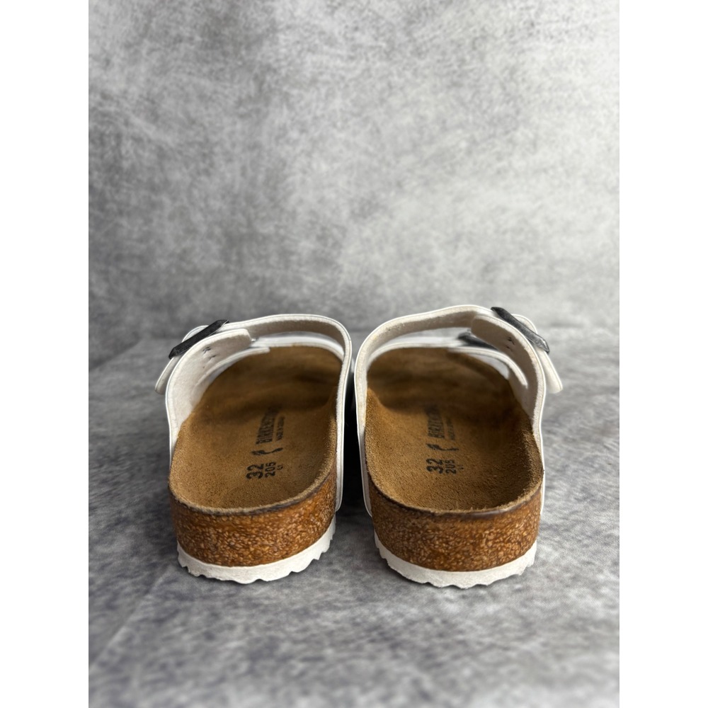 BIRKENSTOCK Kids Arizona Double Strap Sandals White EU 32 US Size 1 Youth - Picture 4 of 9